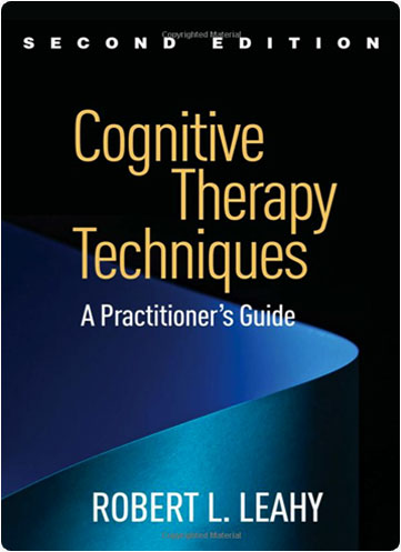 book cover for cognitive therapy techniques"