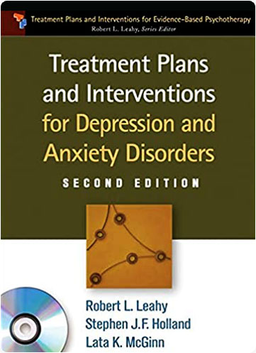 Book Cover of "Treatment plans for depression and anxiety disorders"