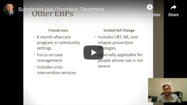 Image of Substance Use Disorders: Treatment Click to See Video