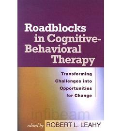 book cover for "roadblocks in cognitive behavioral therapy"