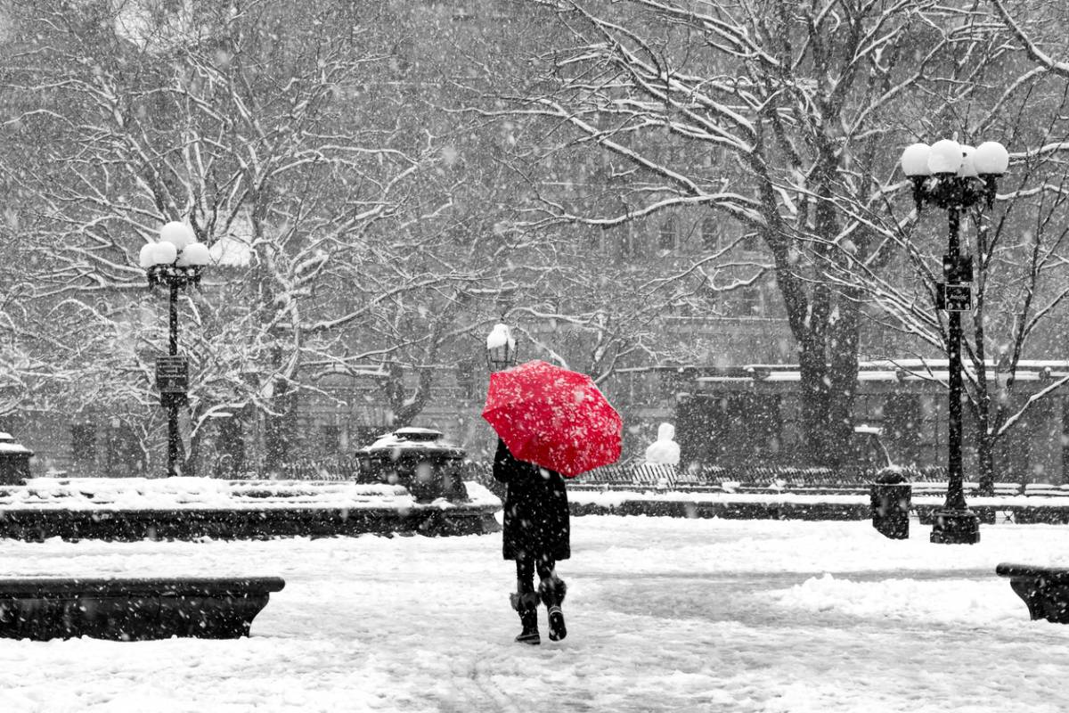concept image of depression in NYC