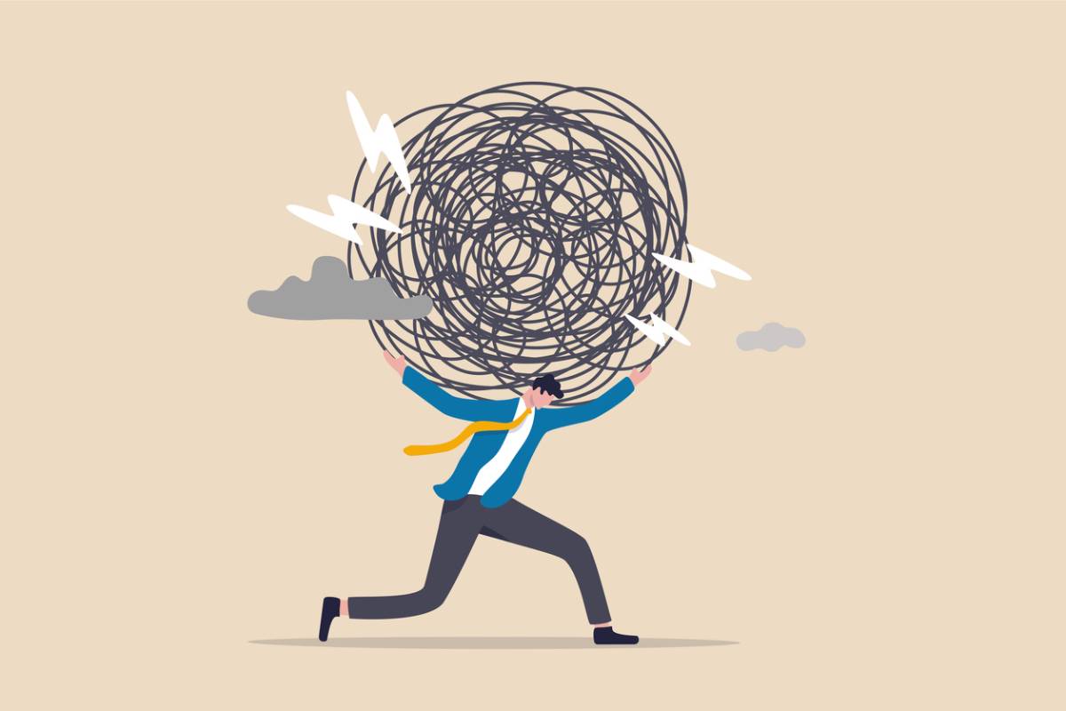 concept of difference between stress and anxiety